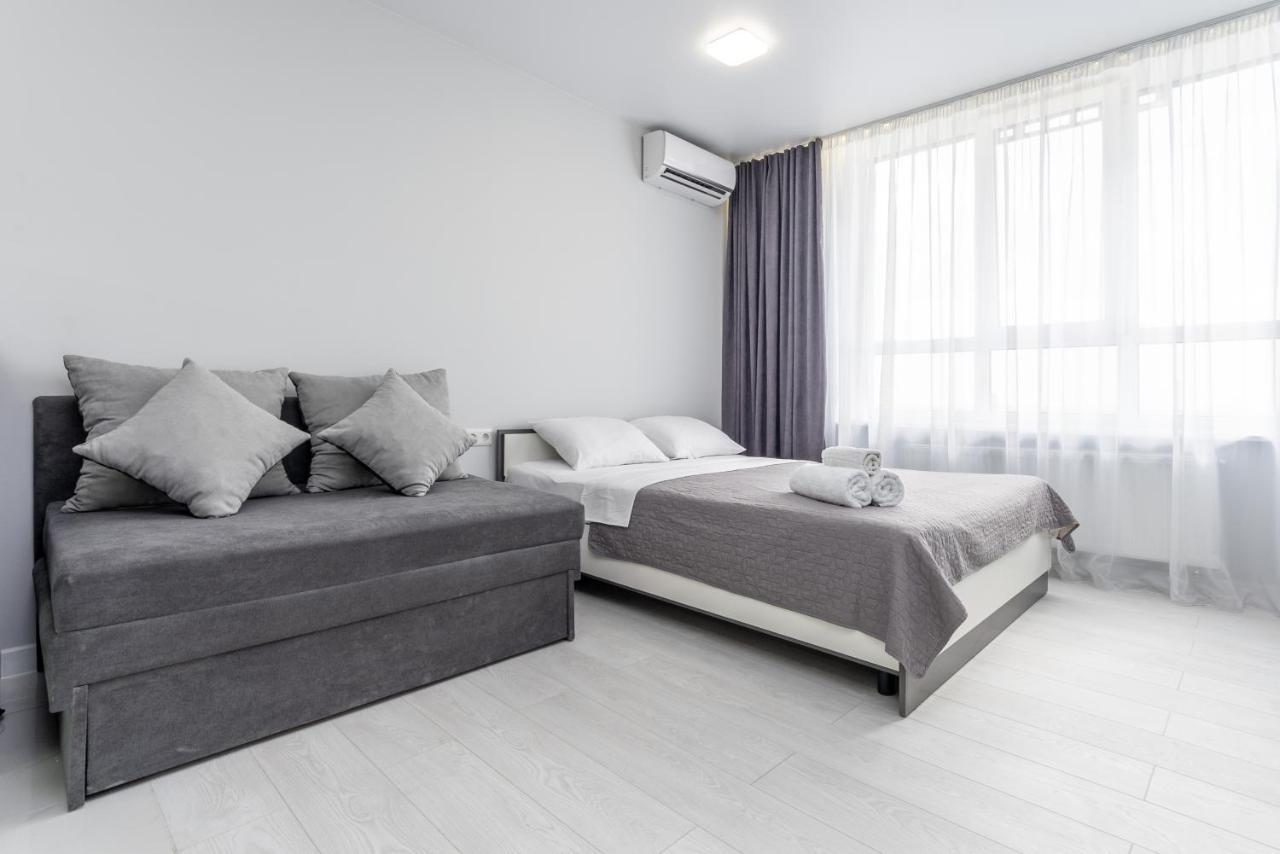 شقة Flatrent Olympic Park, метро бориспільська поруч! كييف