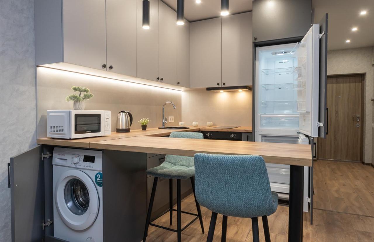 شقة Flatrent Olympic Park, метро бориспільська поруч!