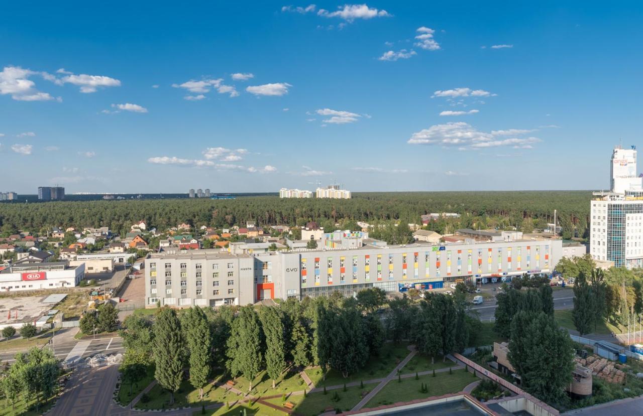 公寓 Flatrent Olympic Park, метро бориспільська поруч! *