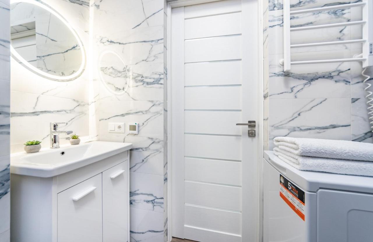 דירה Flatrent Olympic Park, метро бориспільська поруч! קייב